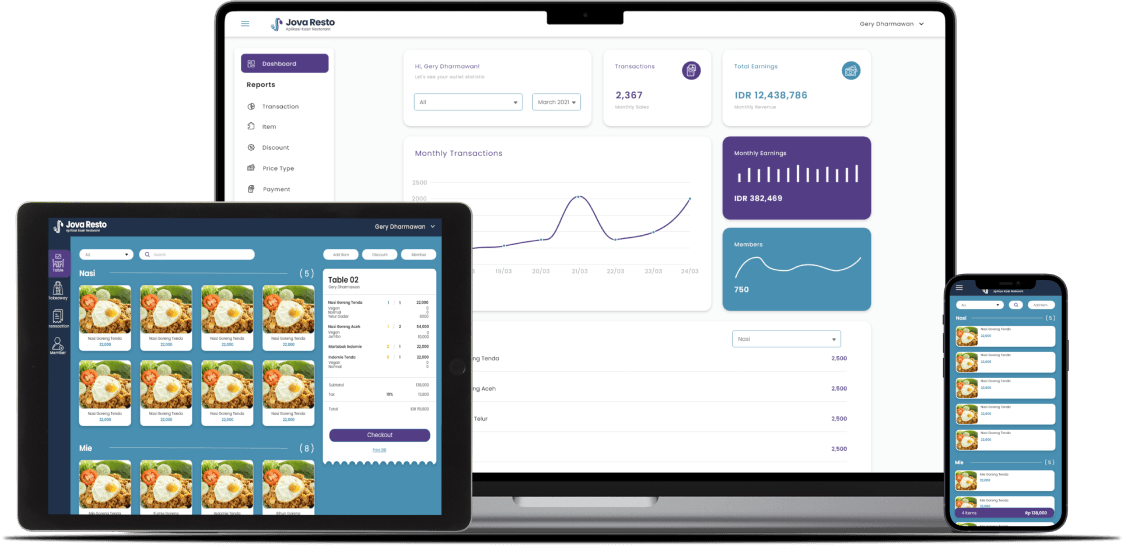 JovaResto Software Device